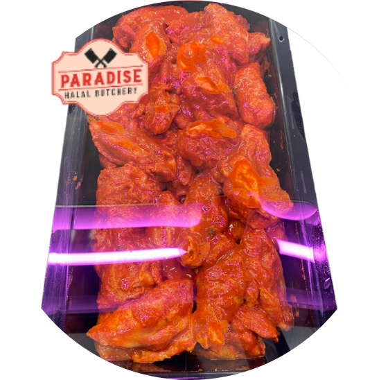 Halal TANDOORI MARINATED NIBBLES freshly cut in Auckland